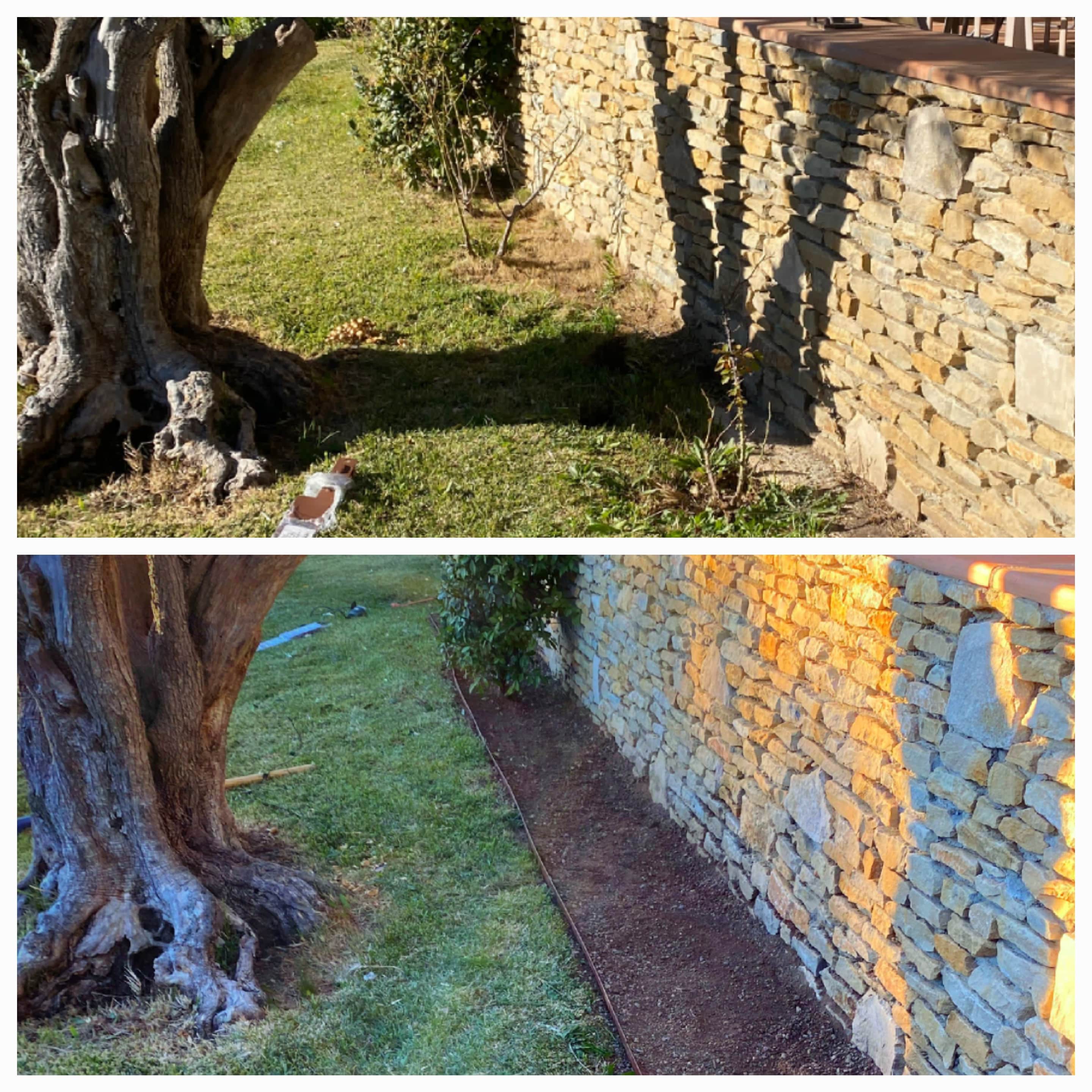 Création de jardinières à Sanary-sur-Mer